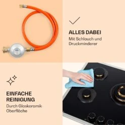 Goldflame 5 Prime Gaskochfeld 5-flammig Messing-Brenner Glaskeramik 14 Goldflame 5 Prime Gaskochfeld 5-flammig Messing-Brenner Glaskeramik -Einrichtungsgeschäft 10037808 de 0006 logo