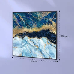 Wonderwall Air Art Smart Infrarotheizung Blauer Marmor 60x60cm 350W -Einrichtungsgeschäft 10037827 yy 0007 logo