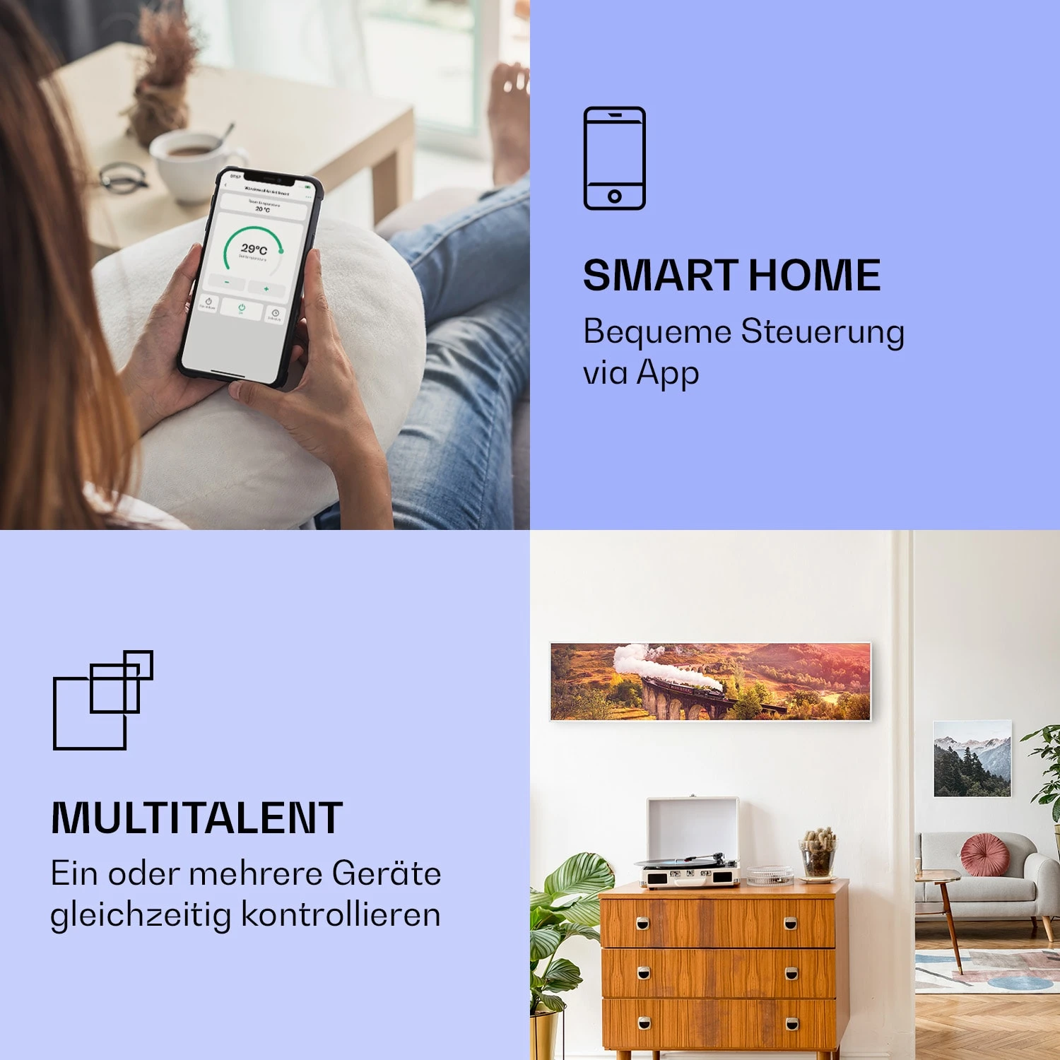 Wonderwall Air Art Smart Infrarotheizung Zug 120x30cm 350W 4 Wonderwall Air Art Smart Infrarotheizung Zug 120x30cm 350W – Bild 2