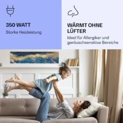 Wonderwall Air Art Smart Infrarotheizung Blauer Marmor 120x30cm 350W -Einrichtungsgeschäft 10037850 de 0005 logo
