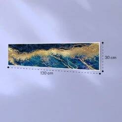 Wonderwall Air Art Smart Infrarotheizung Blauer Marmor 120x30cm 350W -Einrichtungsgeschäft 10037850 yy 0007 logo