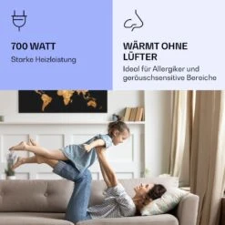 Wonderwall Air Art Smart Infrarotheizung Goldene Karte 120x60cm 700W -Einrichtungsgeschäft 10037874 de 0005 logo