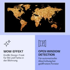 Wonderwall Air Art Smart Infrarotheizung Goldene Karte 120x60cm 700W -Einrichtungsgeschäft 10037874 de 0006 logo