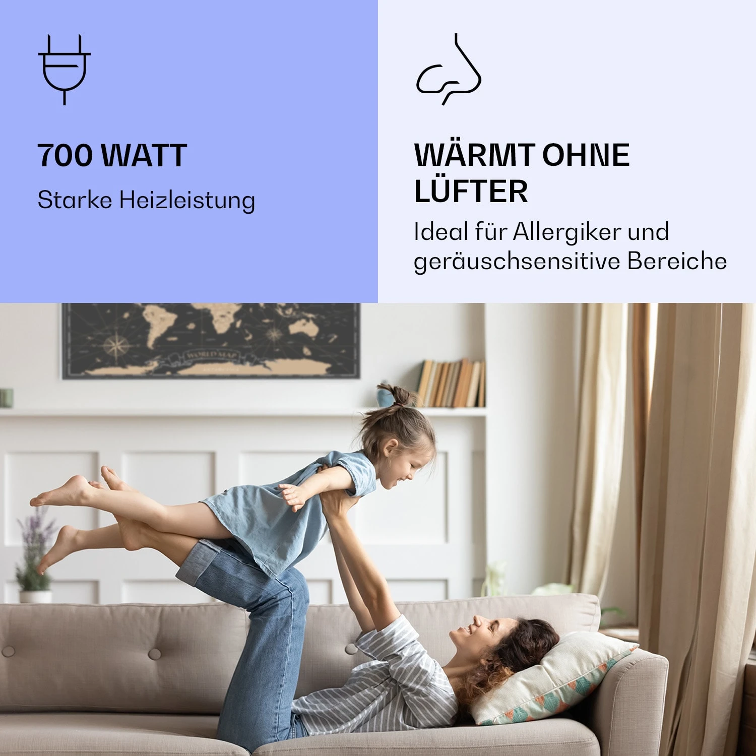 Wonderwall Air Art Smart Infrarotheizung Nachtkarte 120x60cm 700W 7 Wonderwall Air Art Smart Infrarotheizung Nachtkarte 120x60cm 700W – Bild 5