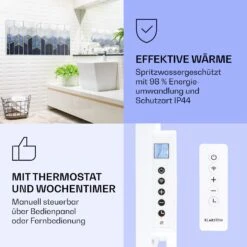 Wonderwall Air Art Smart Infrarotheizung Blaue Linie 120x60cm 700W -Einrichtungsgeschäft 10037910 de 0004 logo