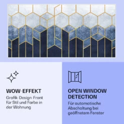 Wonderwall Air Art Smart Infrarotheizung Blaue Linie 120x60cm 700W -Einrichtungsgeschäft 10037910 de 0006 logo