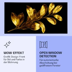 Wonderwall Air Art Smart Infrarotheizung Goldenes Blatt 120x60cm 700W -Einrichtungsgeschäft 10037919 de 0006 logo