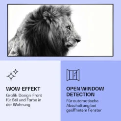 Wonderwall Air Art Smart Infrarotheizung Löwe 60x120cm 700W -Einrichtungsgeschäft 10037925 de 0006 logo