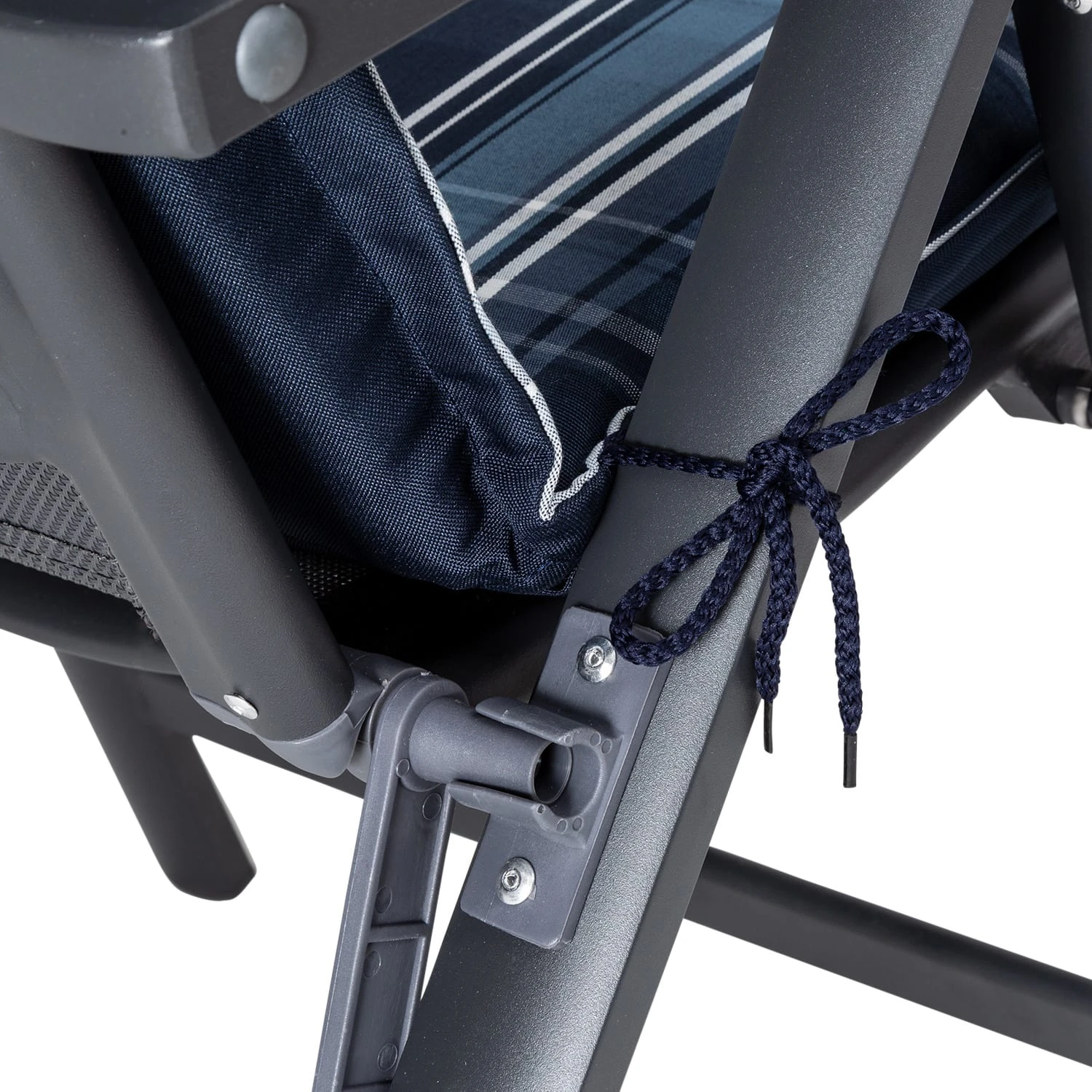 Donau Polsterauflage Sesselauflage Hochlehner Gartenstuhl Polyester 50x120x6cm 6 Donau Polsterauflage Sesselauflage Hochlehner Gartenstuhl Polyester 50x120x6cm – Bild 4