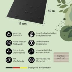 Sichtschutzstreifen Gartenzaun PVC 450 G/m² 50x19cm Clips -Einrichtungsgeschäft 10037983 de 0003 usp