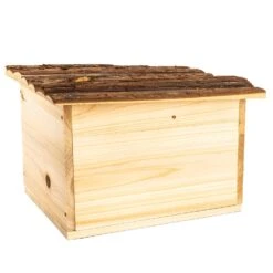 Igelhaus Futterhaus Überwinterung 2 Kammern Tannenholz Unbehandelt -Einrichtungsgeschäft 10038025 yy 0004 logo