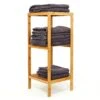 Regal Mehrzweckregal 3 Etagen 34x80x33cm (BxHxT) Kombinierbar Bambus -Einrichtungsgeschäft 10038052 yy 0001 titel