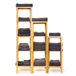 Regal Mehrzweckregal 3 Etagen 34x80x33cm (BxHxT) Kombinierbar Bambus 14 Regal Mehrzweckregal 3 Etagen 34x80x33cm (BxHxT) Kombinierbar Bambus -Einrichtungsgeschäft 10038052 yy 0006 logo