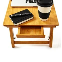 Bett-Tablett Klappbar Laptoptisch Höhenverstellbar 21-29 Cm Bambus -Einrichtungsgeschäft 10038060 yy 0003 logo