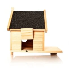 Eichhörnchenkobel Futterhaus Überwinterung 4 Zugänge Pinienholz Unbehandelt Handgefertigt -Einrichtungsgeschäft 10038066 yy 0004 logo