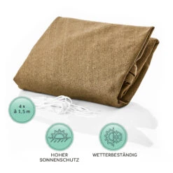 Rechteckiges Sonnensegel 3x4 M Befestigungsringe PE Luftdurchlässig 12 Rechteckiges Sonnensegel 3x4 M Befestigungsringe PE Luftdurchlässig -Einrichtungsgeschäft 10038145 de 0005 logo