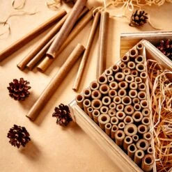 Bambusröhrchen 70 Stück Je 15 Cm Länge Holzfarben -Einrichtungsgeschäft 10038148 yy 0003 logo