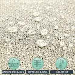 Rechteckiges Sonnensegel 2x4 M Befestigungsringe PE Luftdurchlässig -Einrichtungsgeschäft 10038149 de 0003 logo