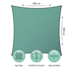 Rechteckiges Sonnensegel 5x5 M Polyester Luftdurchlässig -Einrichtungsgeschäft 10038172 de 0006 logo