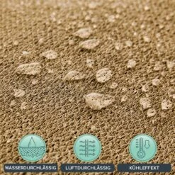 Rechteckiges Sonnensegel 2x4 M Polyester Luftdurchlässig -Einrichtungsgeschäft 10038174 de 0003 logo