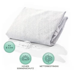 Dreieckiges Sonnensegel 3x3x3 M Polyester Luftdurchlässig 12 Dreieckiges Sonnensegel 3x3x3 M Polyester Luftdurchlässig -Einrichtungsgeschäft 10038200 de 0005 logo