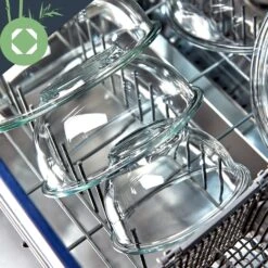 Salatschüssel 465 Ml Bambusdeckel Verschließbar BPA-frei Größe XS -Einrichtungsgeschäft 10038273 yy 0005 logo