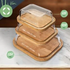 Glas-Butterdose Bambusboden Luftdicht Spülmaschinenfest 13 Glas-Butterdose Bambusboden Luftdicht Spülmaschinenfest -Einrichtungsgeschäft 10038310 yy 0006 logo
