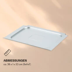 AeroVital Jumbo Heißluftfritteuse Abtropfblech Edelstahl -Einrichtungsgeschäft 10038344 de 0004 logo