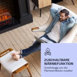 Kamini FXL 2G Elektrischer Kamin Kamineinsatz 1800 W LED-3D-Flammenillusion 15 Kamini FXL 2G Elektrischer Kamin Kamineinsatz 1800 W LED-3D-Flammenillusion -Einrichtungsgeschäft 10038365 de 0006 logo