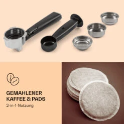 Pausa Espressomaker 1350 Watt 20 Bar Druck Wassertank: 1,4 Liter Edelstahl 12 Pausa Espressomaker 1350 Watt 20 Bar Druck Wassertank: 1,4 Liter Edelstahl -Einrichtungsgeschäft 10038393 de 0003 logo