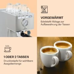 Pausa Espressomaker 1350 Watt 20 Bar Druck Wassertank: 1,4 Liter Edelstahl 13 Pausa Espressomaker 1350 Watt 20 Bar Druck Wassertank: 1,4 Liter Edelstahl -Einrichtungsgeschäft 10038393 de 0004 logo