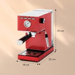 Pausa Espressomaker 1350 Watt 20 Bar Druck Wassertank: 1,4 Liter Edelstahl 17 Pausa Espressomaker 1350 Watt 20 Bar Druck Wassertank: 1,4 Liter Edelstahl -Einrichtungsgeschäft 10038394 yy 0008 logo