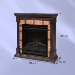Beerenberg Elektrischer Kamin 1800 W 10 Bis 30 °C Fernbedienung -Einrichtungsgeschäft 10038398 yy 0007 logo