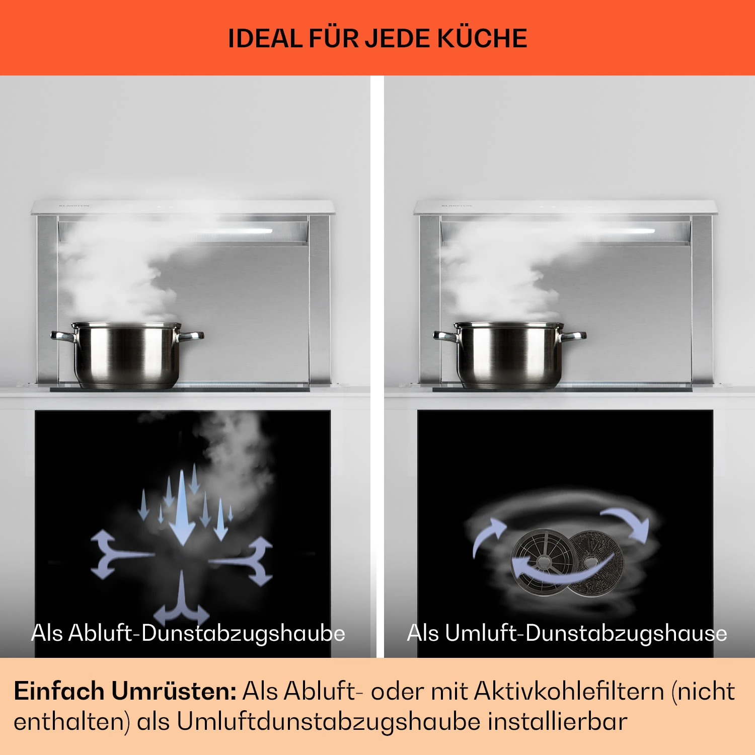 Royal Flush Eco Dunstabzugshaube 60 Cm 576 M³/h A+ 9 Royal Flush Eco Dunstabzugshaube 60 Cm 576 M³/h A+ – Bild 7