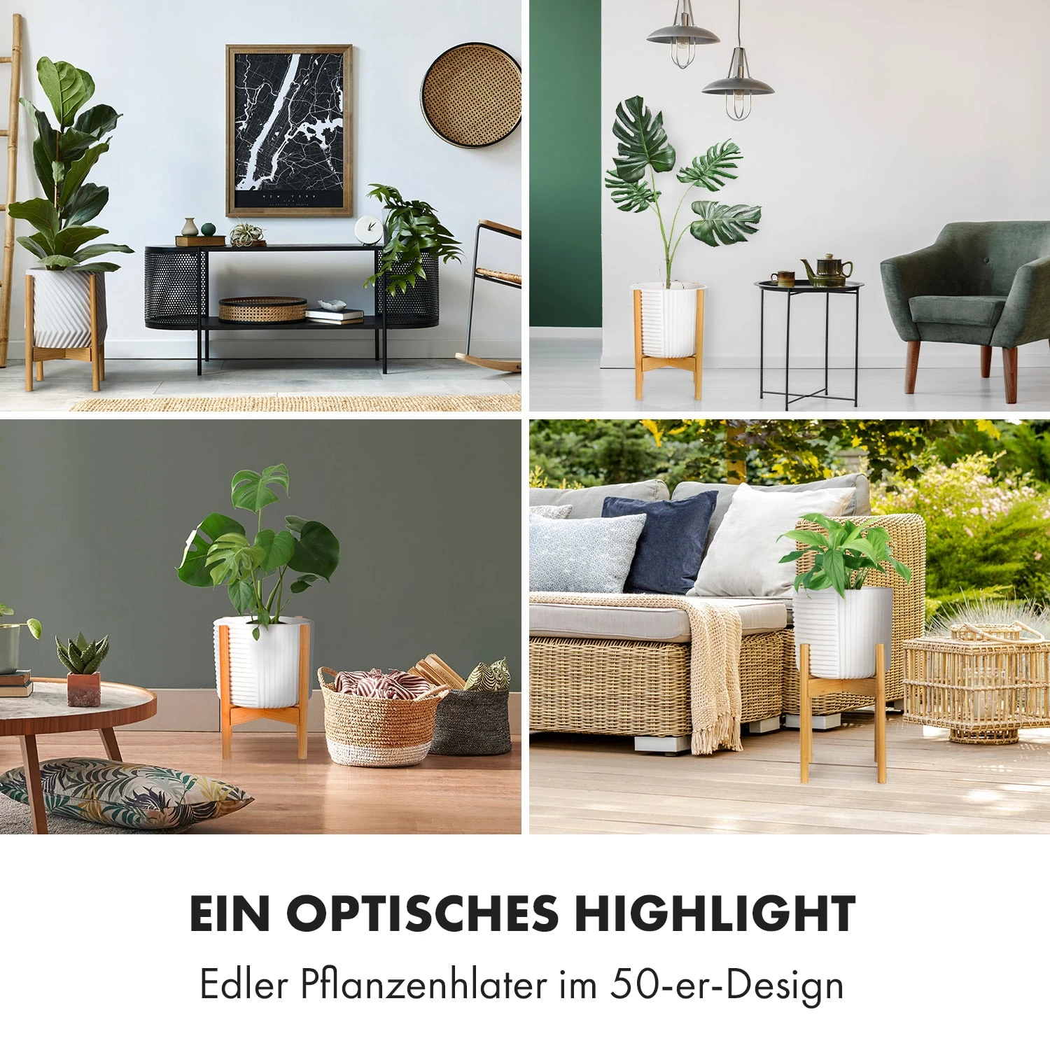 Deventer Pflanzenhalter Für Töpfe Von 20,3-30,5 Cm Ø 2 Höhen 4 Deventer Pflanzenhalter Für Töpfe Von 20,3-30,5 Cm Ø 2 Höhen – Bild 2