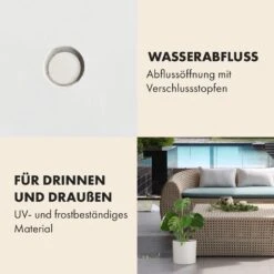 Gendt Pflanztopf Übertopf 3er-Set 3 Größen S/M/L Faserstein In/Outdoor -Einrichtungsgeschäft 10038475 de 0004 usp