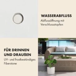 Gendt Pflanztopf Übertopf Faserstein In/Outdoor -Einrichtungsgeschäft 10038481 de 0004 usp