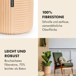 Hasselt Blumentopf Polystone Pflanzenfreundlich Handgemacht 3D-Optik 11 Hasselt Blumentopf Polystone Pflanzenfreundlich Handgemacht 3D-Optik -Einrichtungsgeschäft 10038548 de 0003 usp