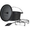 Galloway Dutch Oven 4.5 BBQ-Topf Gusseisen Größe S / 4.5 Qt -Einrichtungsgeschäft 10038580 yy 0001 titel