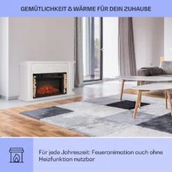 Saint Helens Elektrokamin 1900 W LED-Technik Fernbedienung -Einrichtungsgeschäft 10038615 de 0004 usp