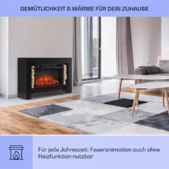 Studio Loft 2 Elektrokamin 1900 W LED-Technik Fernbedienung -Einrichtungsgeschäft 10038618 de 0004 usp