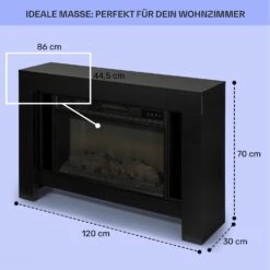 Studio Loft 2 Elektrokamin 1900 W LED-Technik Fernbedienung -Einrichtungsgeschäft 10038618 de 0005 usp