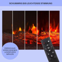Studio Loft 2 Elektrokamin 1900 W LED-Technik Fernbedienung -Einrichtungsgeschäft 10038618 de 0007 usp