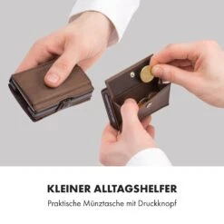 Coin Pocket Mit RFID-Schutzkarte Für ZNAP Slim Wallets 8 Und 12 Druckknopf -Einrichtungsgeschäft 10038679 de 0003 logo