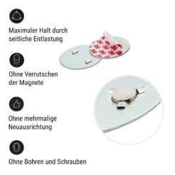 Magnetic Mount Magnethalterung Für Rauchmelder Ab 7 Cm Ø Selbstklebend 9 Magnetic Mount Magnethalterung Für Rauchmelder Ab 7 Cm Ø Selbstklebend -Einrichtungsgeschäft 10038810 de 0002 logo