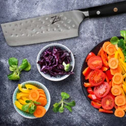 Alpha-Royal Japanese Serie 6" Nakiri Kochmesser Damaszener-Stahl -Einrichtungsgeschäft 10038994 de 0003 logo