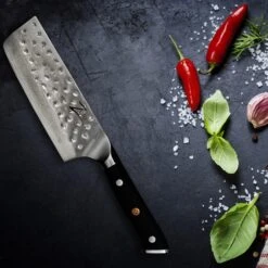 Alpha-Royal Japanese Serie 6" Nakiri Kochmesser Damaszener-Stahl -Einrichtungsgeschäft 10038994 de 0004 logo