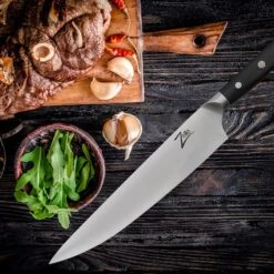 Alpha-Royal German 10" Kochmesser 56 HCR Edelstahl -Einrichtungsgeschäft 10039000 yy 0005 logo