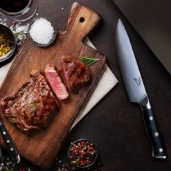 Alpha-Royal German 8" Kochmesser 56 HCR Edelstahl -Einrichtungsgeschäft 10039001 yy 0004 logo