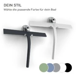 Blaze Duschabzieher 23 Cm Silikonumhüllung Edelstahlkern Modernes Design -Einrichtungsgeschäft 10039057 de 0006 usp